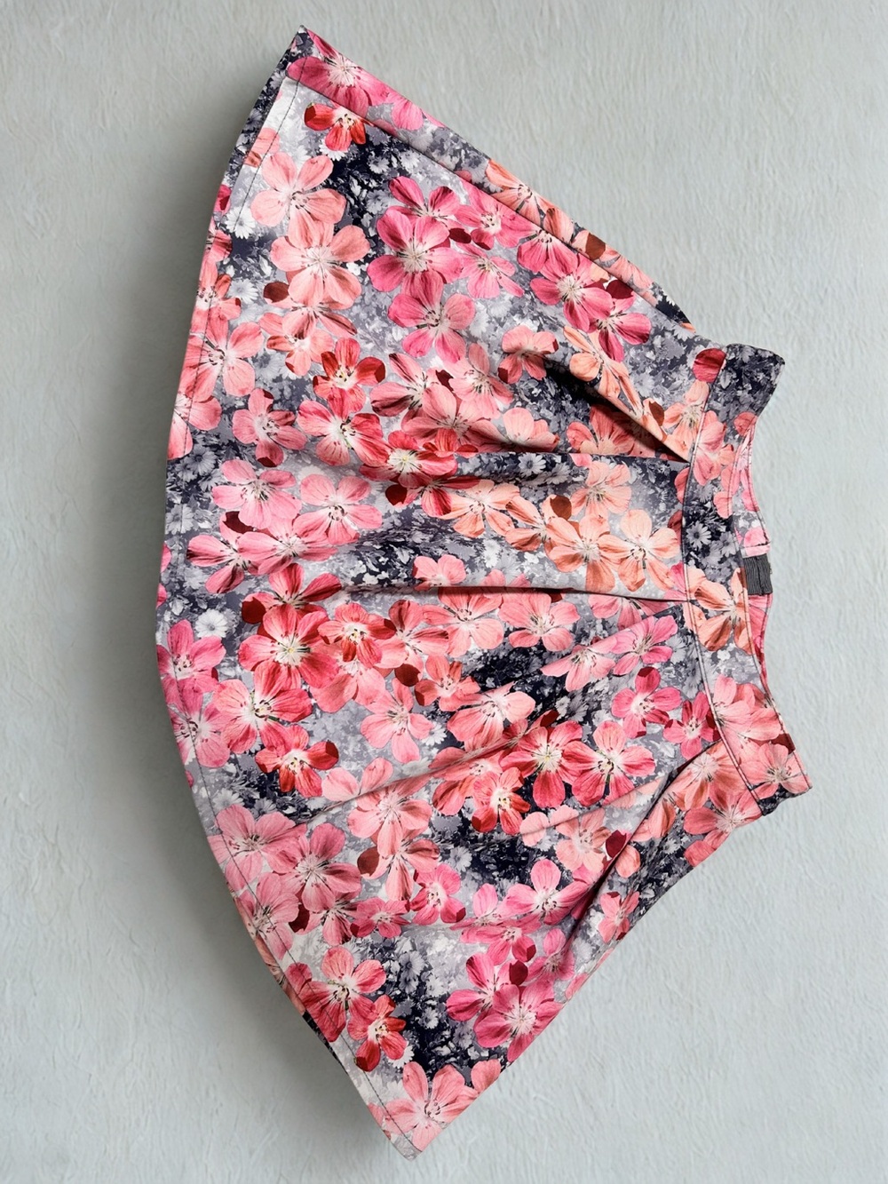 Bethany Mota Pink Floral Circle Skirt